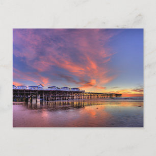 Crystal Pier Sunset Briefkaart