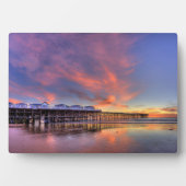 Crystal Pier Sunset Fotoplaat (voorkant)