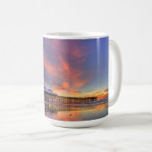Crystal Pier Sunset Koffiemok (Voorkant rechts)