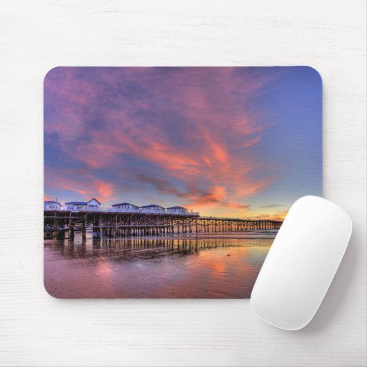Crystal Pier Sunset Muismat (Met muis)