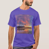 Crystal Pier Sunset T-shirt (Voorkant)
