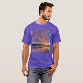 Crystal Pier Sunset T-shirt (Voorkant volledig)