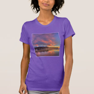 Crystal Pier Sunset T-shirt