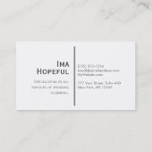 Crystal Pink Visitekaartje (Achterkant)