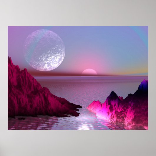 Crystal Planet Poster (Voorkant)