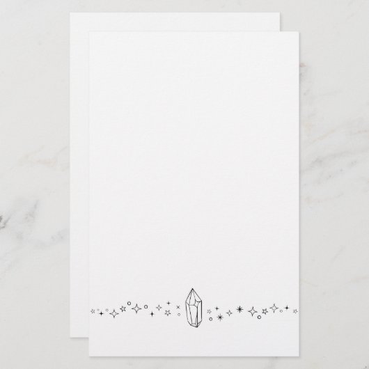 Crystal Print Briefpapier (Voorkant / Achterkant)