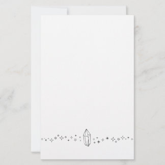 Crystal Print Briefpapier