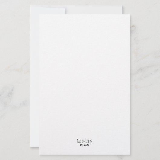 Crystal Print Briefpapier (Achterkant)