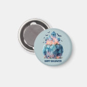 Crystal Pumpkin Halloween Magneet (Voorkant / Achterkant)
