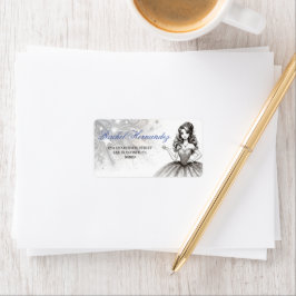 Crystal Quinceañera Meisje Etiket