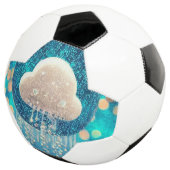 Crystal Rain Cloud Voetbal (Drie kwart)