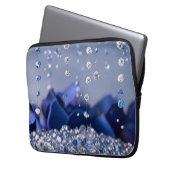 Crystal Rain Electronics Bag Laptop Sleeve (Voorkant Links)