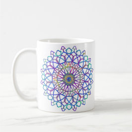 Crystal Rainbow Mandala Koffiemok