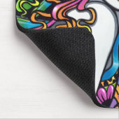 "Crystal" Rainbow Snoep Fairy Art Mousepad Muismat (Hoek)