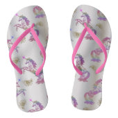Crystal Rainbow Unicorns Teenslippers (Voetbed)