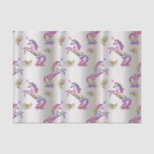 Crystal Rainbow Unicorns Tissuepapier