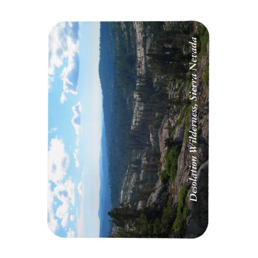 Crystal Range Valley, Verwoestijning Wildernis Magneet (Verticaal)