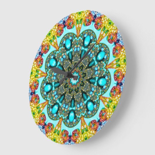 Crystal Ring Fractal Grote Klok (Hoek)