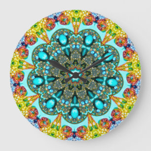 Crystal Ring Fractal Grote Klok