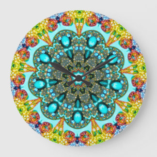 Crystal Ring Fractal Grote Klok