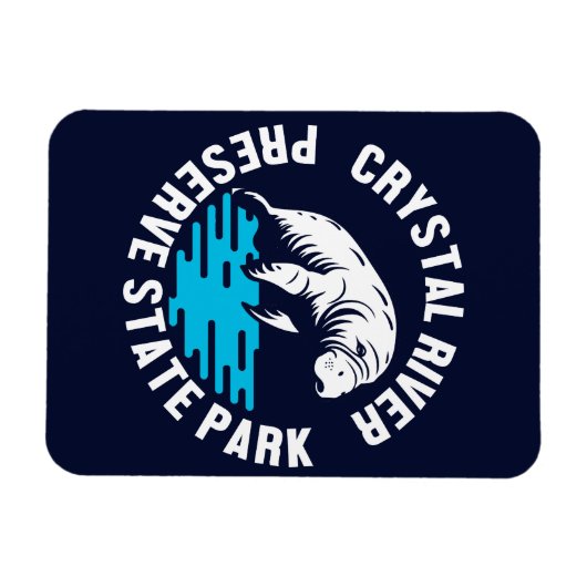 Crystal River Preserve State Park Magneet (Horizontaal)