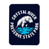 Crystal River Preserve State Park Magneet (Verticaal)