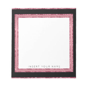 Crystal Roos Gold en zwart Notitieblok 5,5 inch x 