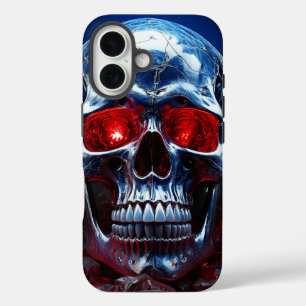 Crystal Skull met Ruby Red Eyes iPhone / iPad hoes