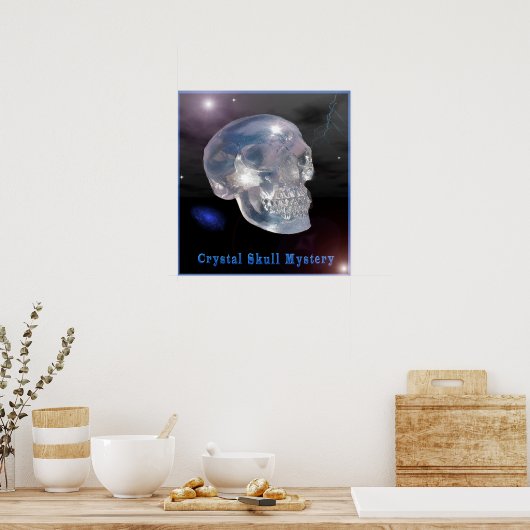 Crystal skull Mystery posters (Keuken)