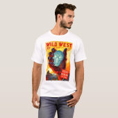 Crystal Skull Western Mystery Magazine 1939 T-shirt (Voorkant volledig)