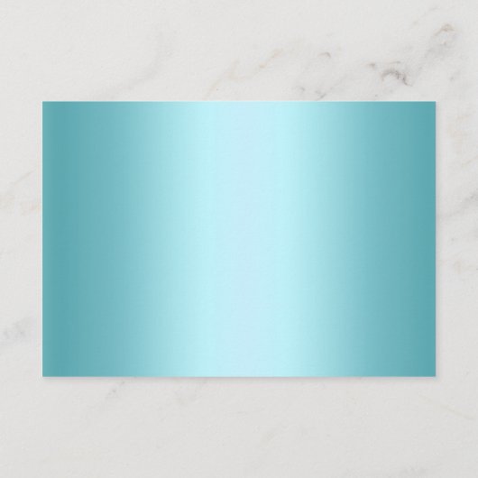 Crystal Sneeuwvlok Blauw Winter RSVP (Achterkant)