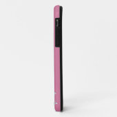 Crystal Sneeuwvlok iPhone 5 Hoesje (roze) (Achterkant/links)