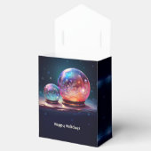Crystal Snowballs Christmas Holiday Gift Box Bedankdoosjes (Geopend)