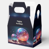 Crystal Snowballs Christmas Holiday Gift Box Bedankdoosjes (Geopend)