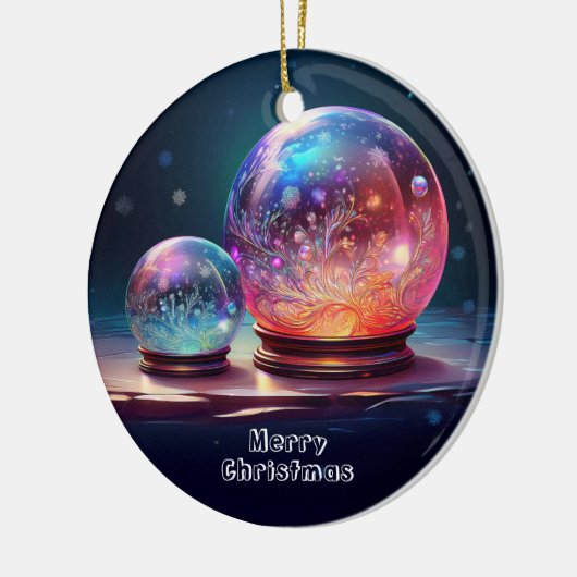 Crystal Snowballs Christmas Holiday Ornament (Links)