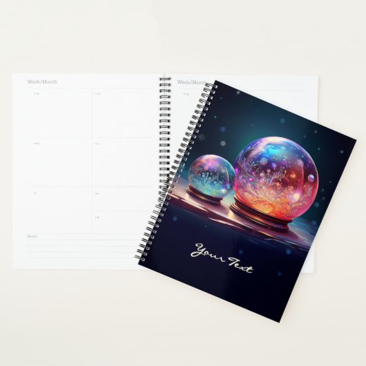 Crystal Snowballs Christmas Holiday Planner (Display)