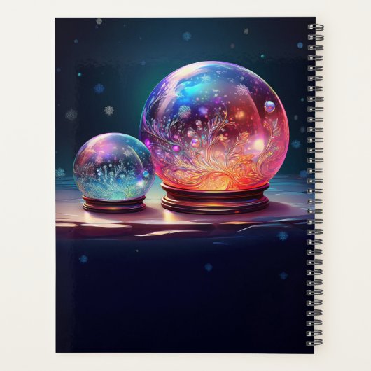 Crystal Snowballs Christmas Holiday Planner (Achterkant)