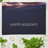 Crystal Snowballs Holiday Kitchen Towel Theedoek (Gevouwen)