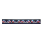 Crystal Snowballs Holiday Satin Ribbon Satijnen Lint (Voorkant)