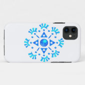 Crystal Snowflake Case-Mate iPhone Case (Achterkant (horizontaal))