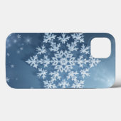 Crystal Snowflake iPhone Case (Achterkant (horizontaal))