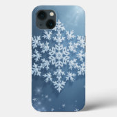 Crystal Snowflake iPhone Case (Achterkant)