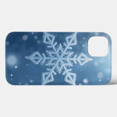 Crystal Snowflake iPhone Case (Achterkant (horizontaal))