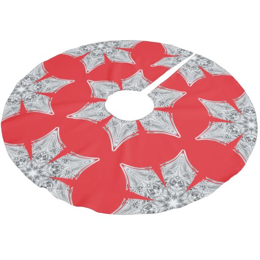 Crystal Snowflake - Kerstboom Rok (Gekanteld)