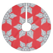 Crystal Snowflake - Kerstboom Rok (Voorkant)