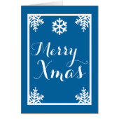 Crystal Snowflake Kerstmis (Voorkant)