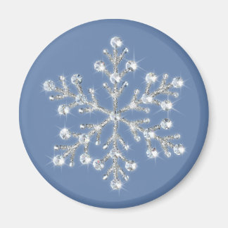 Crystal Snowflake Magnet