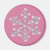 Crystal Snowflake Magnet (Voorkant)