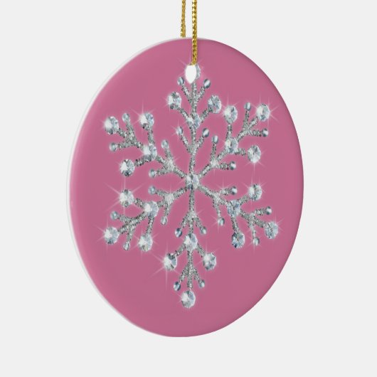 Crystal Snowflake Ornament (Rechts)