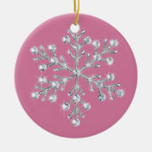Crystal Snowflake Ornament (Voorkant)
